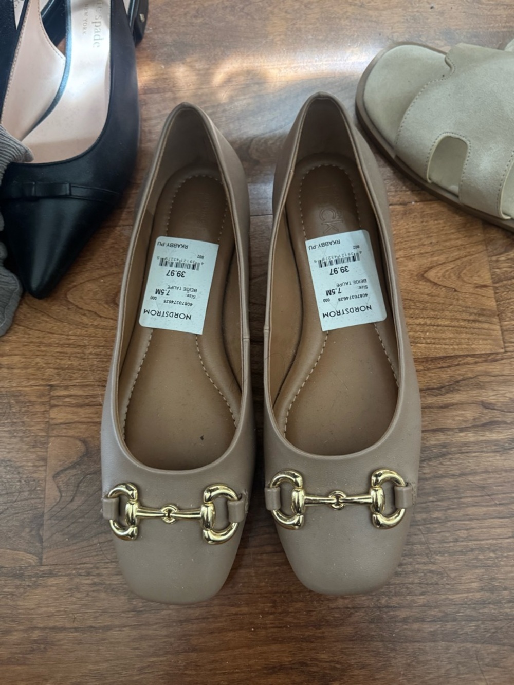 Nordstrom Rack Beige Women’s Ballet Flats